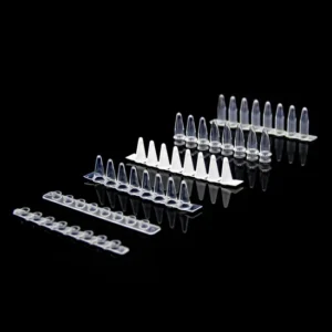 CE ISO Approved Sterile White 8 Strip PCR Tube with Cap 0.1ml