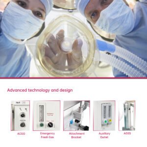 Atlas N7 Anesthesia Machine – Integrated Ventilation & Monitoring for Surgical Care