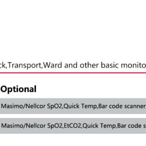 Aquarius Patient Monitor – Compact Multi-Parameter Vital Signs Monitoring with Long Battery Life