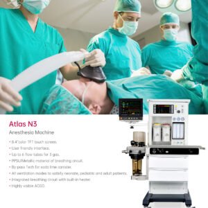 Atlas N3 Anesthesia Machine – Reliable Gas Delivery & Ventilation for Surgical Applications