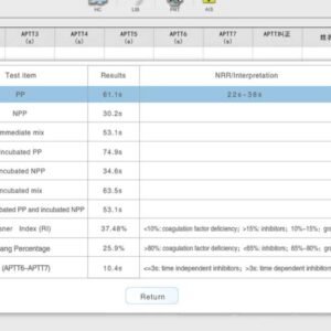 UR8000 Coagulation Analyzer – High-Throughput Automated Hemostasis Testing System