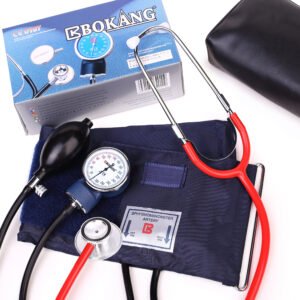 Aneroid Sphygmomanometer with single head stethoscope