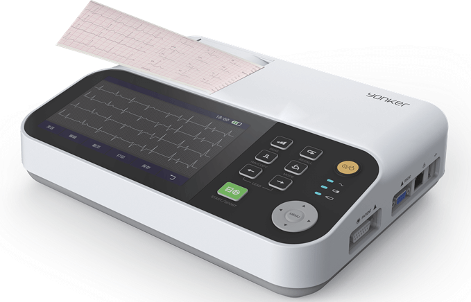 Yonker PE-E3A 7inch display 3 channel ECG Machine with touch screen 10 Yonker PE-E3A 7inch display 3 channel ECG Machine with touch screen - Image 10