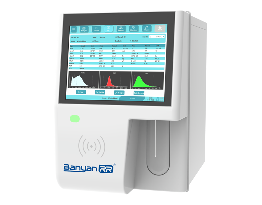 Fully Auto 3-Part Hematology Analyzer HAS330 1 Fully Auto 3-Part Hematology Analyzer HAS330