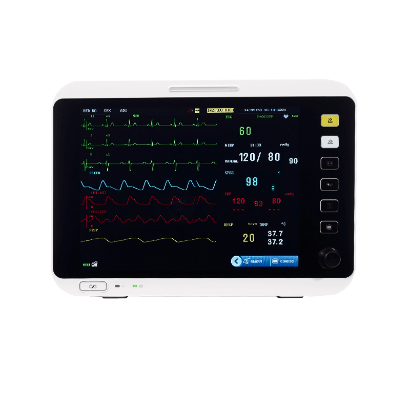 Yonker Bedside Cardiac Monitor PM-P12A 1 Yonker Bedside Cardiac Monitor PM-P12A