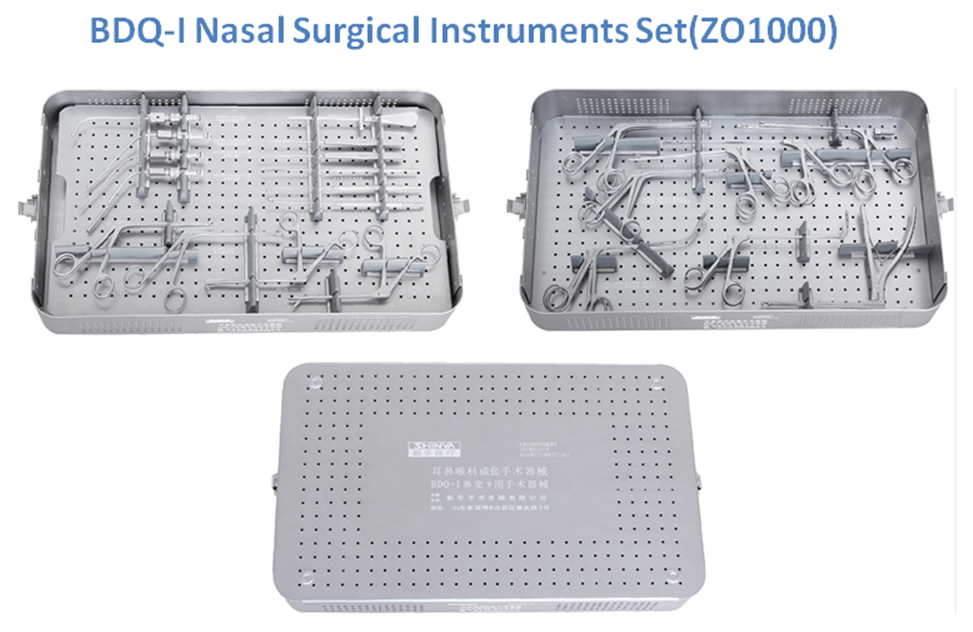 Shinva BDQ-I Nasal Surgical Instruments Set ZO1000 1 Shinva BDQ-I Nasal Surgical Instruments Set ZO1000