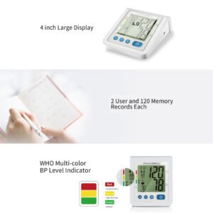 ChoiceMMed Arm Digital Blood Pressure Monitor CBP1K3