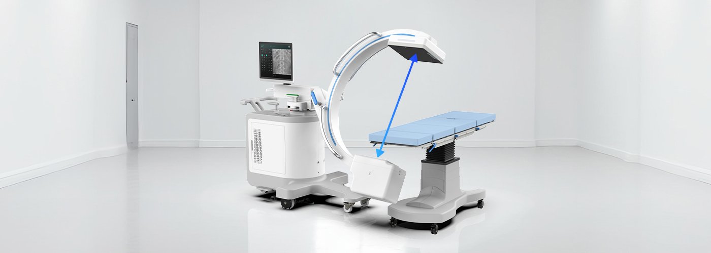 Browiner CompaX 500(Pro) series Latest Mobile C-arm with FPD 4 Browiner CompaX 500(Pro) series Latest Mobile C-arm with FPD - Image 4