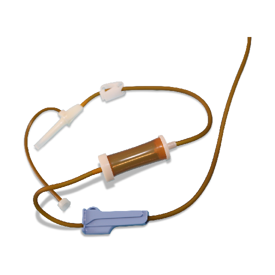 Lepu Medical Disposable Precision Filter Light-Proof Infusion Set With Needle 1 Lepu Medical Disposable Precision Filter Light-Proof Infusion Set With Needle