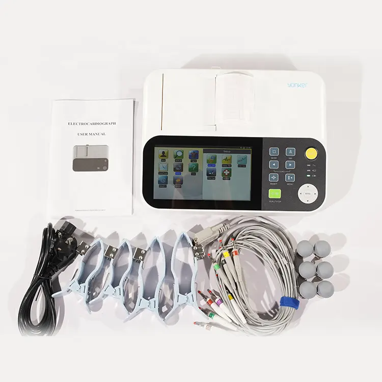 Yonker PE-E3A 7inch display 3 channel ECG Machine with touch screen 13 Yonker PE-E3A 7inch display 3 channel ECG Machine with touch screen - Image 13