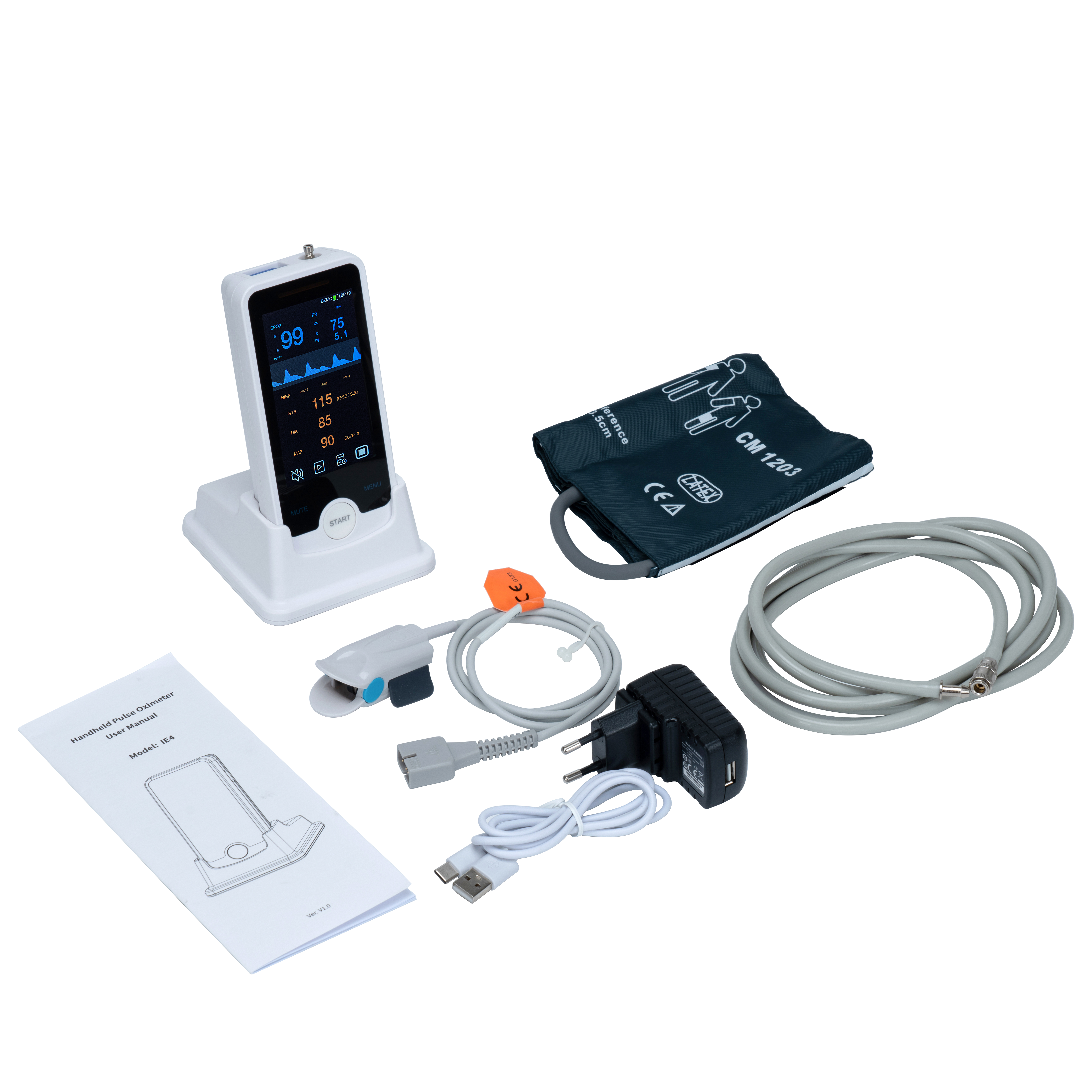 Yonker Multi-parameter Patient Monitor PV-H820E 4 Yonker Multi-parameter Patient Monitor PV-H820E - Image 4