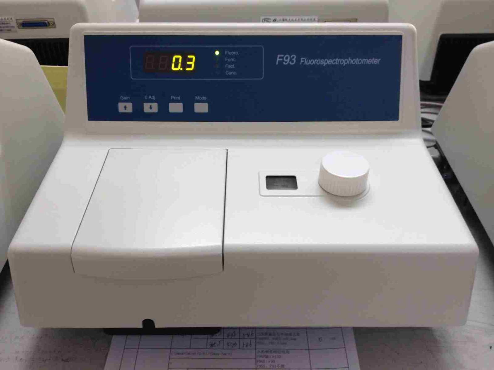 Drawell DW-F93/F93A Fluorescence Spectrophotometer 8 Drawell DW-F93/F93A Fluorescence Spectrophotometer - Image 8
