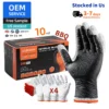 ANBOSON 10mil Disposable BBQ Nitrile Gloves Cotton Liners Heat Resistant Grease Proof Grilling Cooking Heavy Duty Bulk Wholesale USA