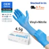 ANBOSON Food Protective Gloves Blue Gloves Retail Dealers Kitchen Hand Protective Best Price Cheap Vinyl Gloves Pvc Wholesale
