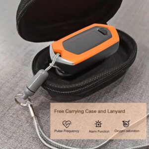 Yonker Blood Oxygen Meter Fingertip Pulse Oximeter for Sport
