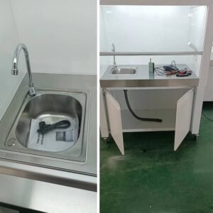 Drawell Integrated All Steel Fume Hood DW-FH1200/1500/1800