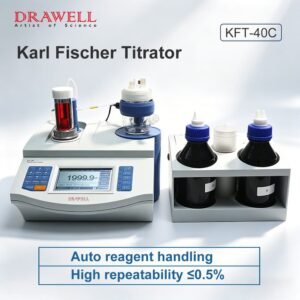 Drawell Karl Fischer Titrator KFT-40C