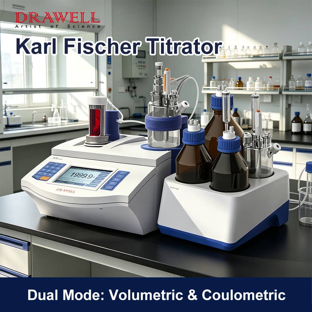 Drawell Karl Fischer Titrator KFT-40VC 3 Drawell Karl Fischer Titrator KFT-40VC - Image 3