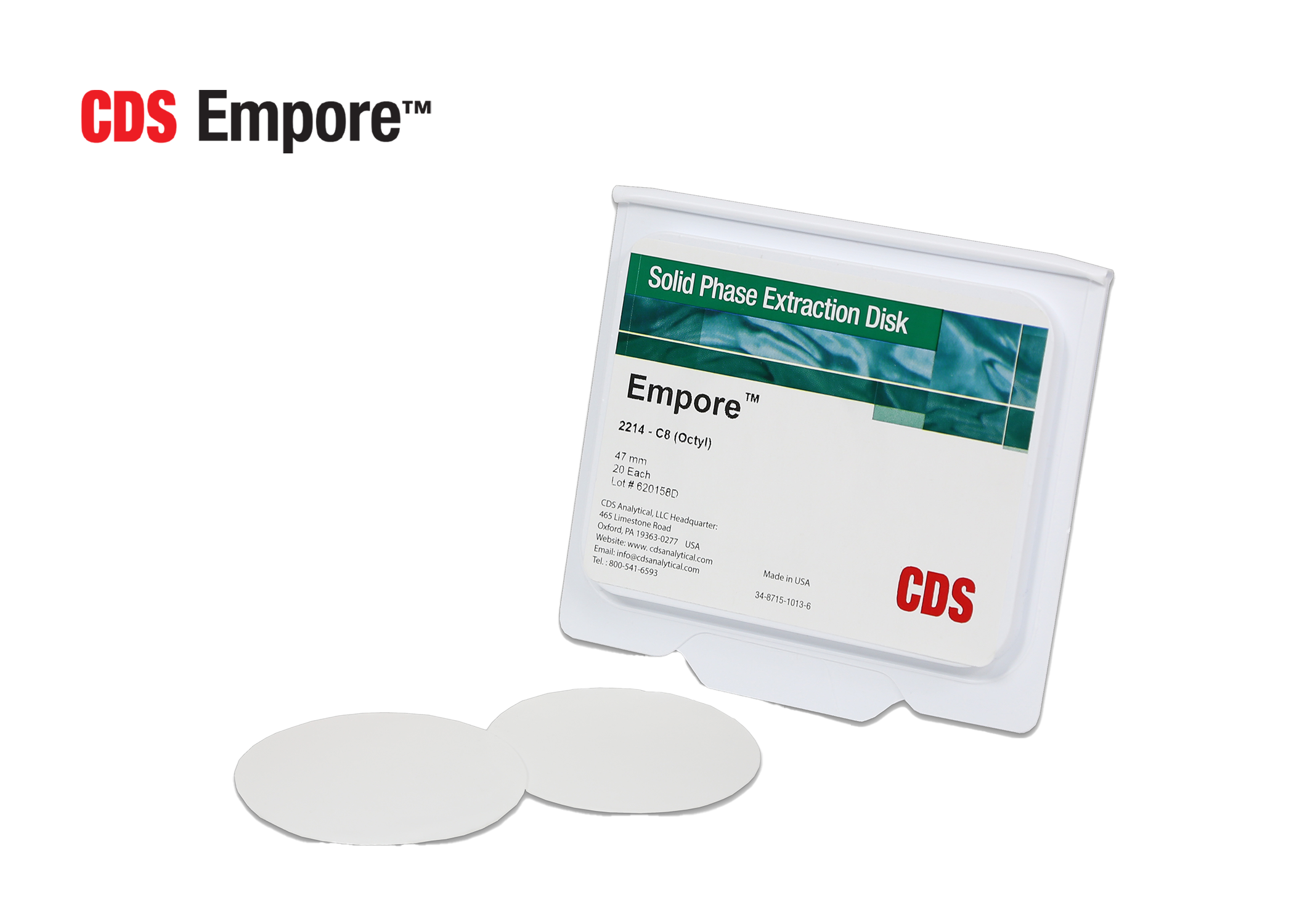 Empore™ C8-HD Disk 1 Empore™ C8-HD Disk