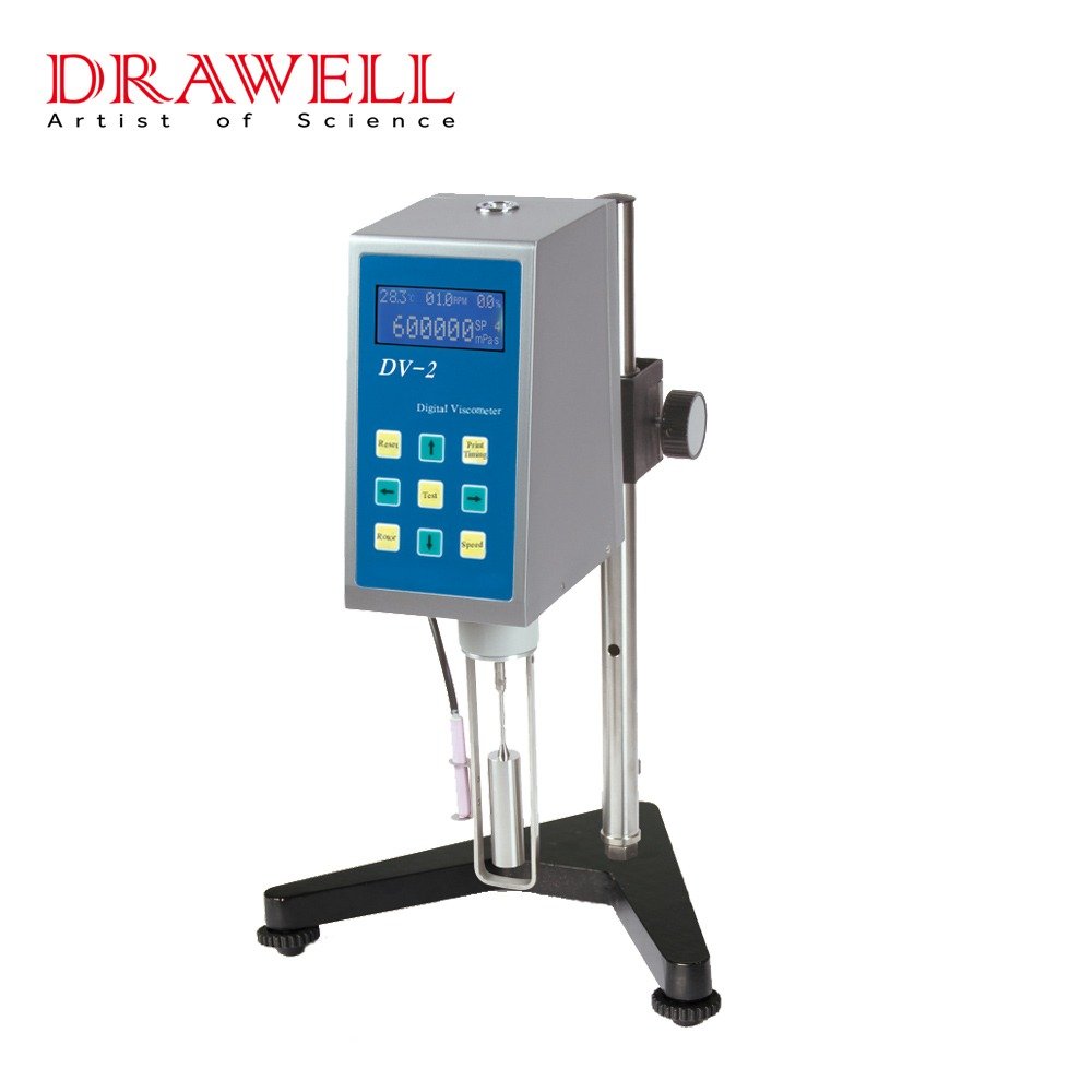 Drawell LVDV-2 6-6000000mPa·s Low Viscosity Viscometer 1 Drawell LVDV-2 6-6000000mPa·s Low Viscosity Viscometer