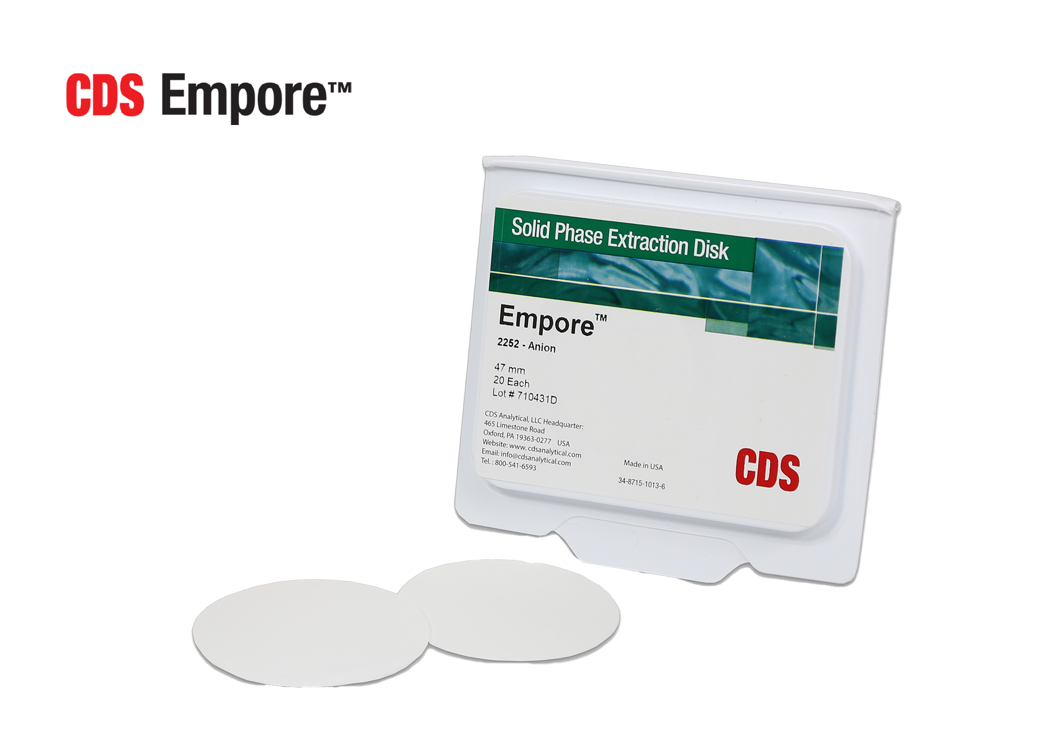 Empore™ Anion Disk 2 Empore™ Anion Disk - Image 2