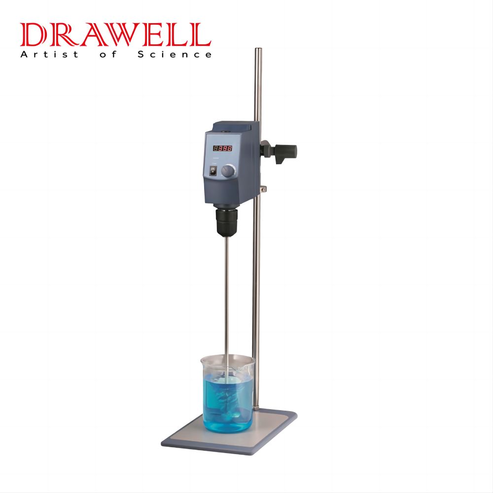 Drawell LED Digital Overhead Stirrer OS40-S/ OS20-S 1 Drawell LED Digital Overhead Stirrer OS40-S/ OS20-S