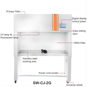 Drawell Horizontal Laminar Flow Cabinet SW-CJ-2G