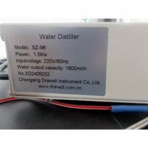 Drawell SZ Series Automatic Pure Water Distiller