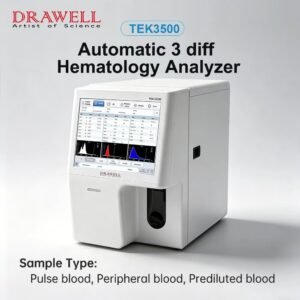 Drawell TEK3500 Automatic 3 diff Hematology analyzer