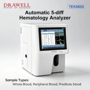 Drawell TEK8600 Automatic 5-diff Hematology Analyzer