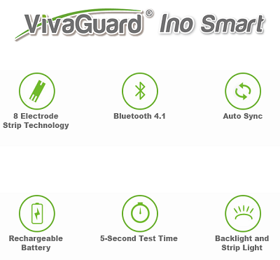 ABOUND Diagnostics VivaGuard® Ino Smart Blood Glucose Meter 3 ABOUND Diagnostics VivaGuard® Ino Smart Blood Glucose Meter - Image 3
