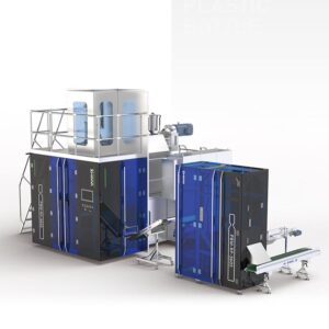 Shinva Multi-Mold Continuous Plastic Bottle BFS Machine