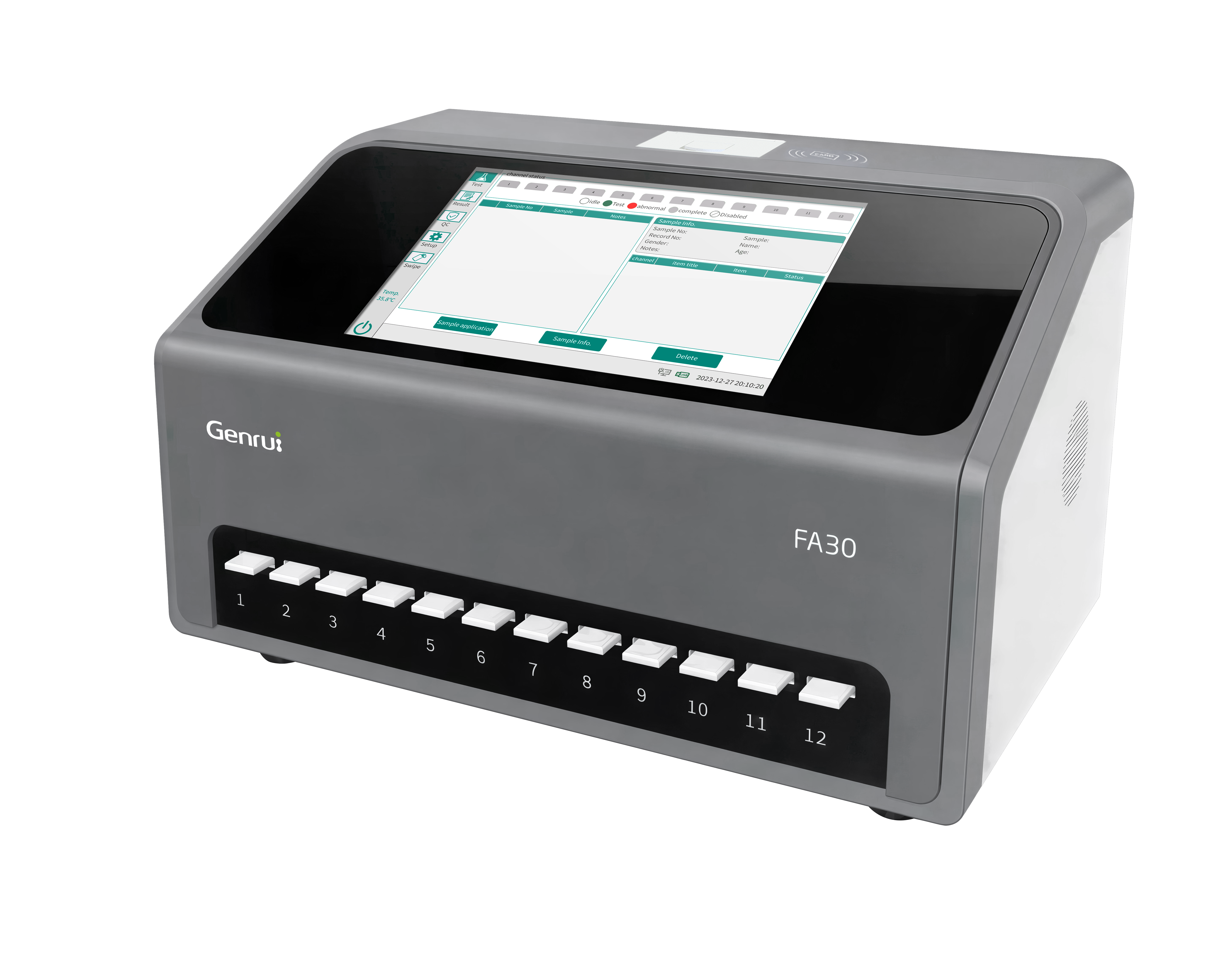 Genrui Quantitative Immunoassay Analyzer FA30 3 Genrui Quantitative Immunoassay Analyzer FA30 - Image 3
