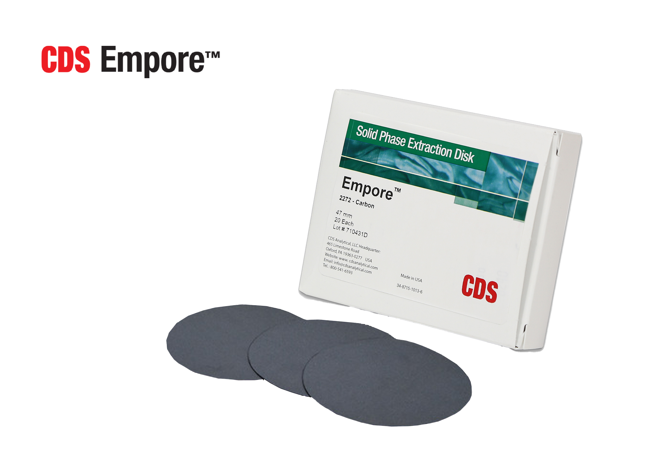 Empore™ Carbon Disk 1 Empore™ Carbon Disk