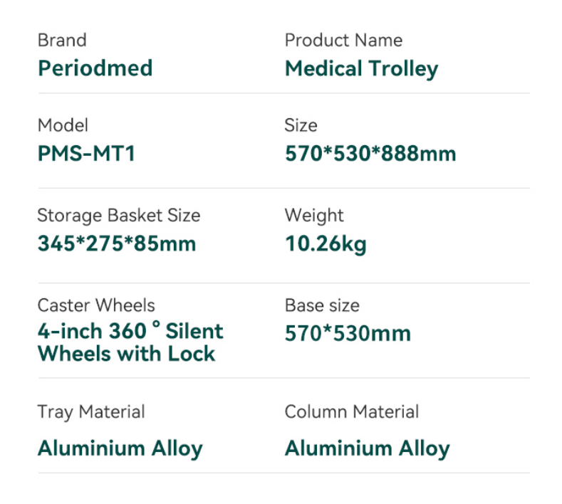 Yonker New Premium Diagnostic Ultrasound System Medical Trolley PMS-MT1 4 Yonker New Premium Diagnostic Ultrasound System Medical Trolley PMS-MT1 - Image 4