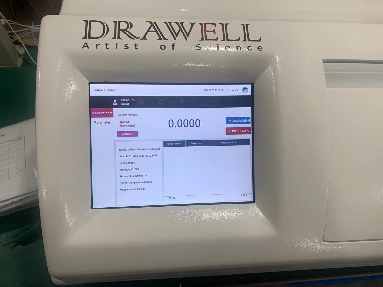 Drawell DigiPol Automatic Polarimeter 11 Drawell DigiPol Automatic Polarimeter - Image 11