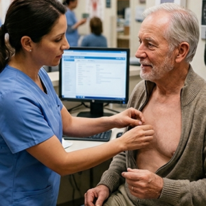 Yonker Outpatient ECG Monitor for Cardiac Disease Initial Assessment