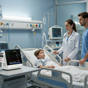 Yonker Pediatric ICU Handheld Ultrasound System for Continuous Vital Sign Monitoring