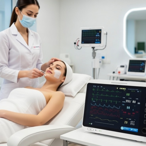 Yonker Portable Ultrasound Machine for Cosmetic Dermatology Therapy Evaluation