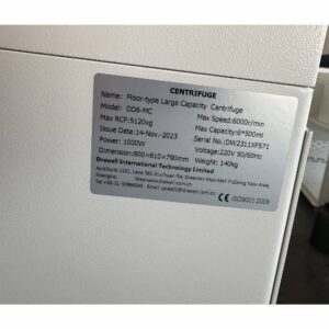 Drawell Floortype Low Speed Centrifuge DD5-MC/DD6-MC iDD5-MC/iDD6-MC