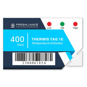 Thermis Tag 1E Single-use LED Temperature Indicator