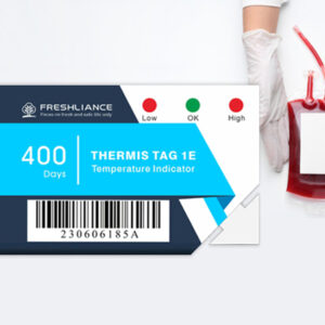 Thermis Tag 1E Single-use LED Temperature Indicator