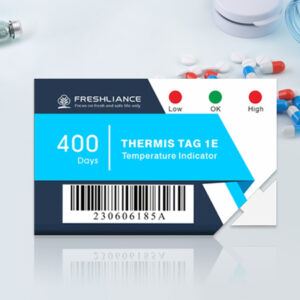 Thermis Tag 1E Single-use LED Temperature Indicator