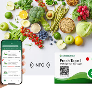 Fresh Tape 1 Single-use NFC Temperature Data Logger
