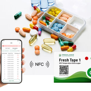 Fresh Tape 1 Single-use NFC Temperature Data Logger