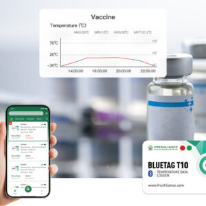 BlueTag T10 Bluetooth Temperature Data Logger