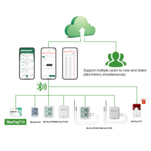 BlueTag T10 Bluetooth Temperature Data Logger