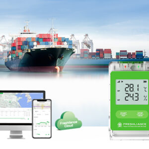 Fresh Tracker 10 Real-time Temperature, Humidity, Geolocation, Illumination & Shock Tracking