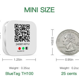 BlueTag T100/TH100 Bluetooth Temperature and Humidity Data Logger