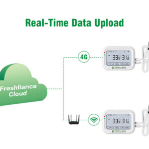 Coeus-WiFi/4G Wireless Temperature and Humidity Data Logger